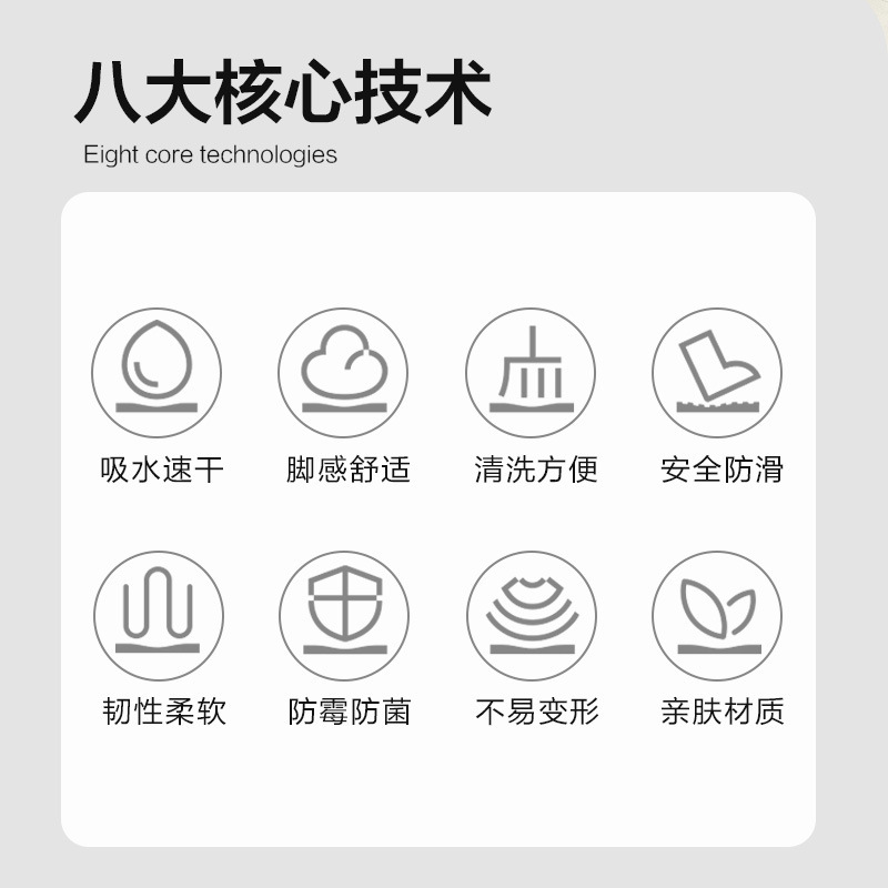 浴室の床マット珪藻泥ソフト吸収性漫画マットトイレ浴室滑り止めマットホームエントリードアマット|undefined