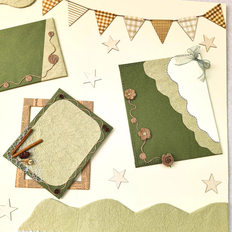 Forest Green Texture Paper Ring Creative Morandi Green Kunling Decorative Materials Kindergarten Theme Wall Border Layout Forest Green Texture Paper Ring Creative Morandi Green Kunling Decorative Materials Kindergarten Theme Wall Border Layout