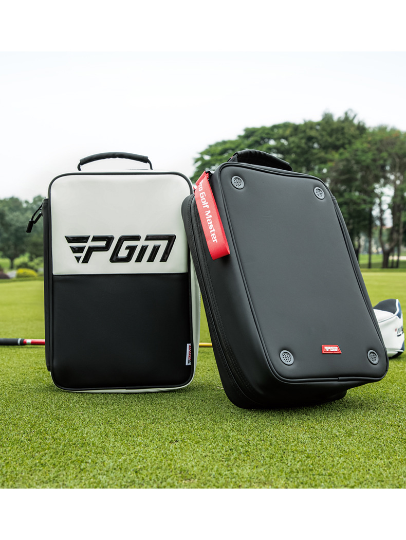 Túi đựng giày golf PGM siêu nhẹ chống thấm nước — XB007-Màu đen, XB007-màu trắng, XB007-màu xám, XB007-màu xanh hải quân chi tiết 13
