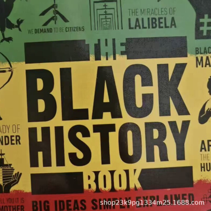 跨境新品Black Af History黑人历史爸爸的故事记事本减肥综合指南|undefined