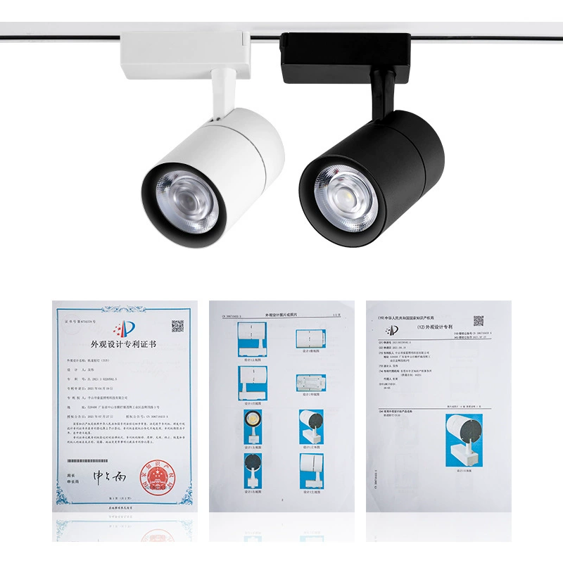 LED mounted lights railed, lamp for hotel, milk tea, spot lighting for commercial use