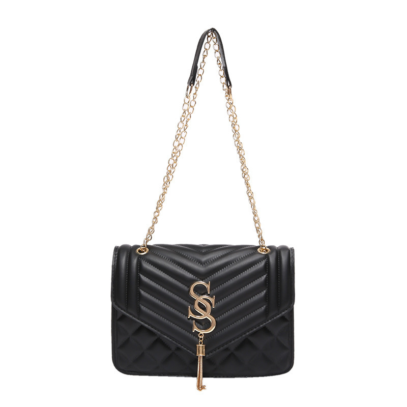 Bolsas de diseño de nicho de lujo ligero para mujeres 2024 bolsas de primavera de moda bolsas casuales de color sólido bolsas de hombro empujadas