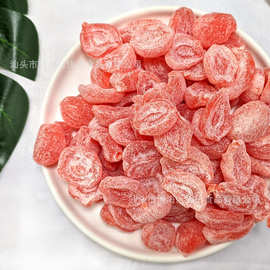 厂家供应 水蜜桃干 红桃干 蜜饯果脯零食水果干红桃片 盐津桃肉干