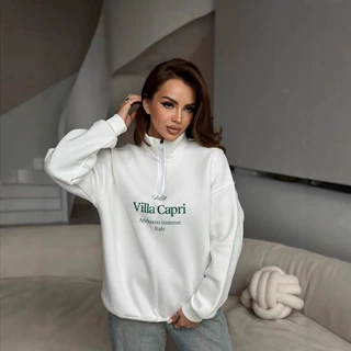 美式休闲简约港味设计感字母印花宽松遮肉休闲加厚翻领hiphop卫衣