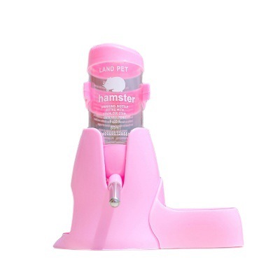 Hamster 80ml kettle, guinea pig chinchilla, silent 125ml drinking fountain, rabbit supplies three-in-one water bottle holder