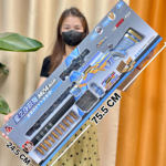 儿童玩具抛壳软弹枪M416男孩吃鸡玩具枪98K礼盒男孩玩具地摊批发