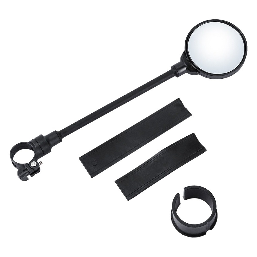 Espejo Retrovisor de la bicicleta espejo retrovisor reflector espejo retrovisor de ajuste de la manguera espejo manillar suministros de equitación
