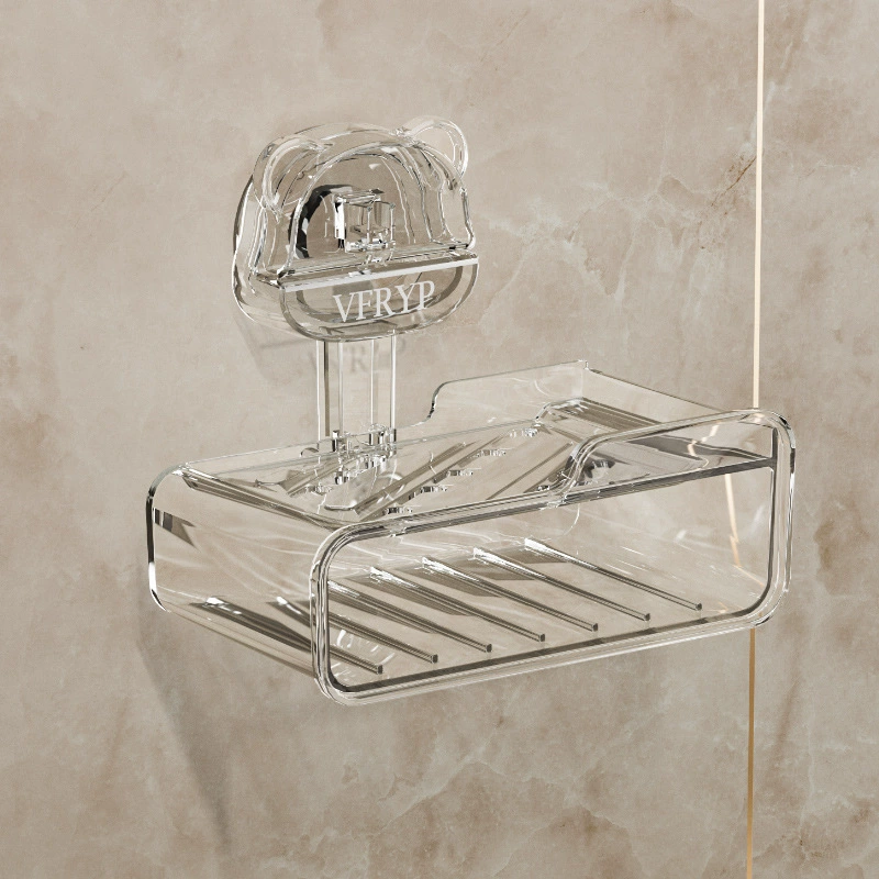 Sponge soap holder, drying rack, with little bears, light luxury style