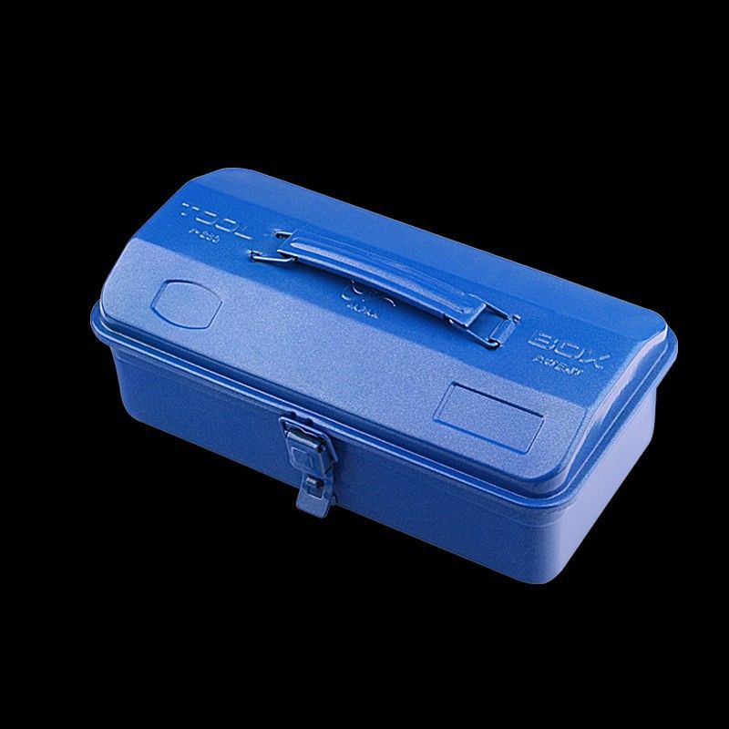 Iron Toolbox Thickened Storage Box Car Household Iron Box Auto Repair Metal Hardware Truck with Lock Maintenance small size