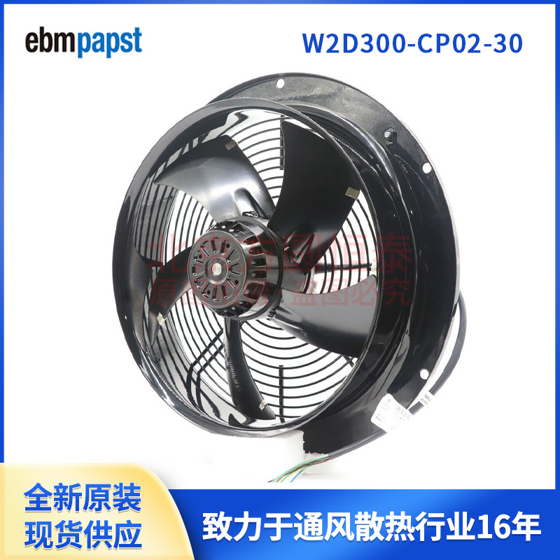 W2D300-CP02-30/W2D300-CP02-31 德国ebmpapst 轴流风机230V