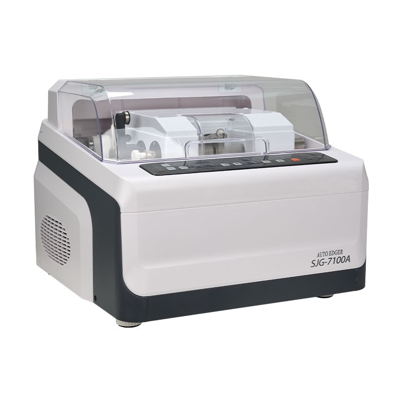 Equipo de procesamiento de lentes máquina automática de pulido de borde SJG - 7100A pulido de borde afilado PC mandril universal