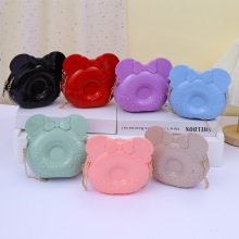 2025新款跨境外贸可爱米奇儿童包果冻包零钱包甜甜圈迷你包单肩包