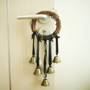 Witch Bell Protection Door Handle Hook Wicka Wind Bell Witch Blessing Crystal Wind Bell Home Room Decoration