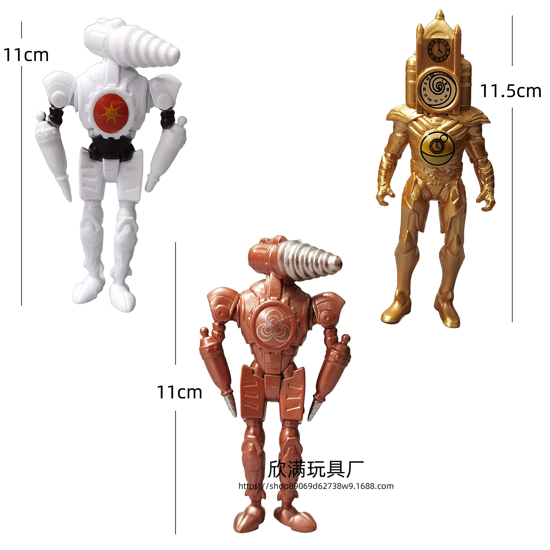 (2개) 국경 3 세대 화장실 핸드 런 모니터 인형 카메라 게임 장식품 16 백 560G