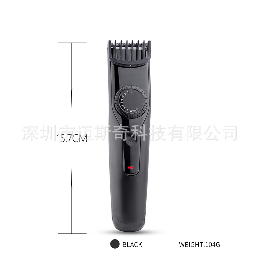 Mesky 新款可调节修剪梳子头发修剪器 Usb 可充电头部头发修剪器