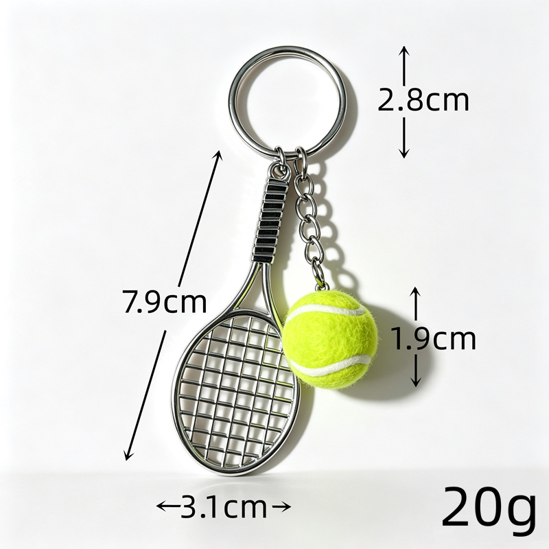 Llavero Colgante para Bolso con Diseño de Comida Realista de PVC