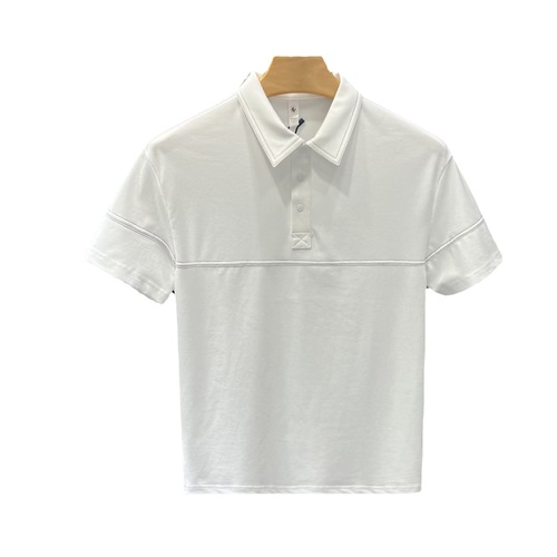 Summer Men's Short Sleeve Collar Flipping Polo Shirt Men's Business Casual Matchable T-Shirt Men's Quality Korean Version Trend