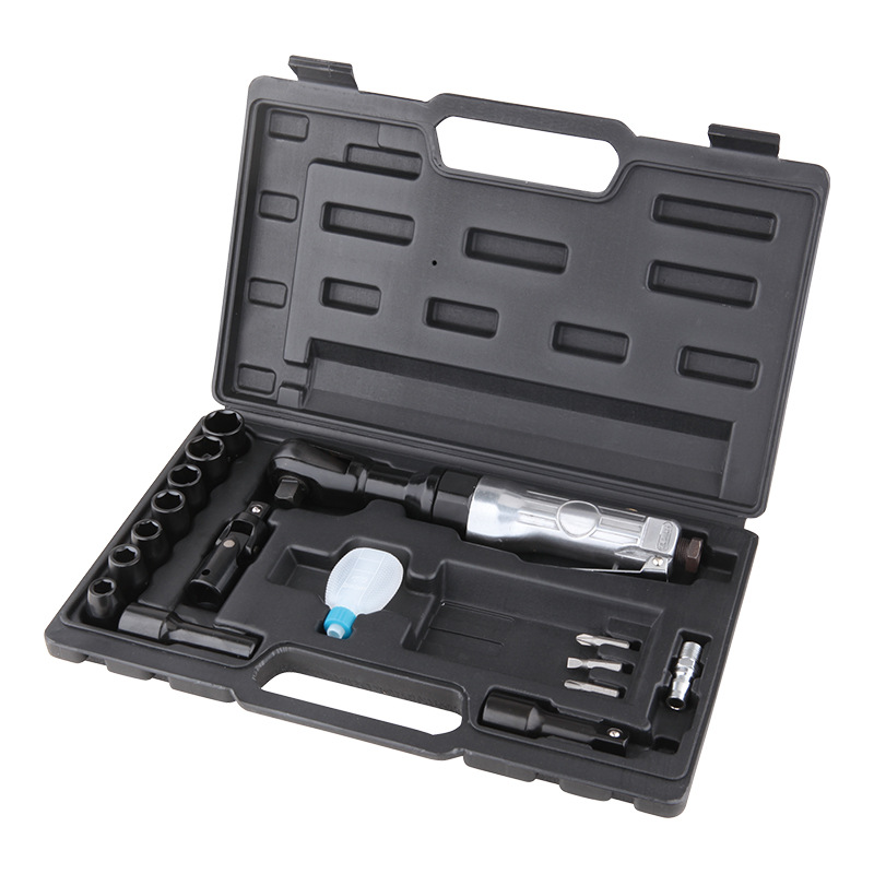 Herramientas de reparación y mantenimiento de automóviles multifuncionales personalizadas, herramientas neumáticas, herramientas de hardware de grado industrial, conjunto de herramientas de reparación de automóviles