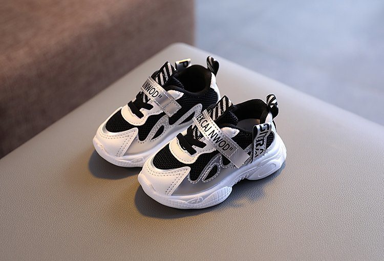 1-5 år gamla barns höstskor för pojkar, trendiga, 3 sportskor, andningsbara, 2 flickskor och 4 enkelskor._voghion.com