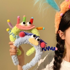 奇妙な奇妙な ~ かわいいモンスターのぬいぐるみのカチューシャ