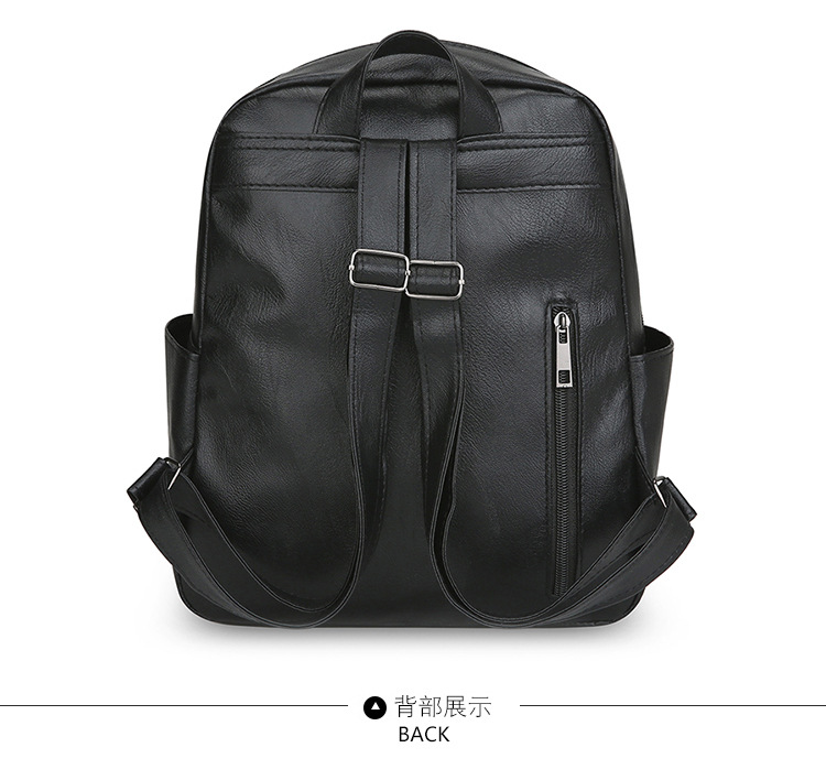 Koreanischer Doppelschultergurt Rucksack für Damen 2025 Neue Herbst- und Winterkollektion große Kapazität trendige Pendel- und Straßenrucksack modisch