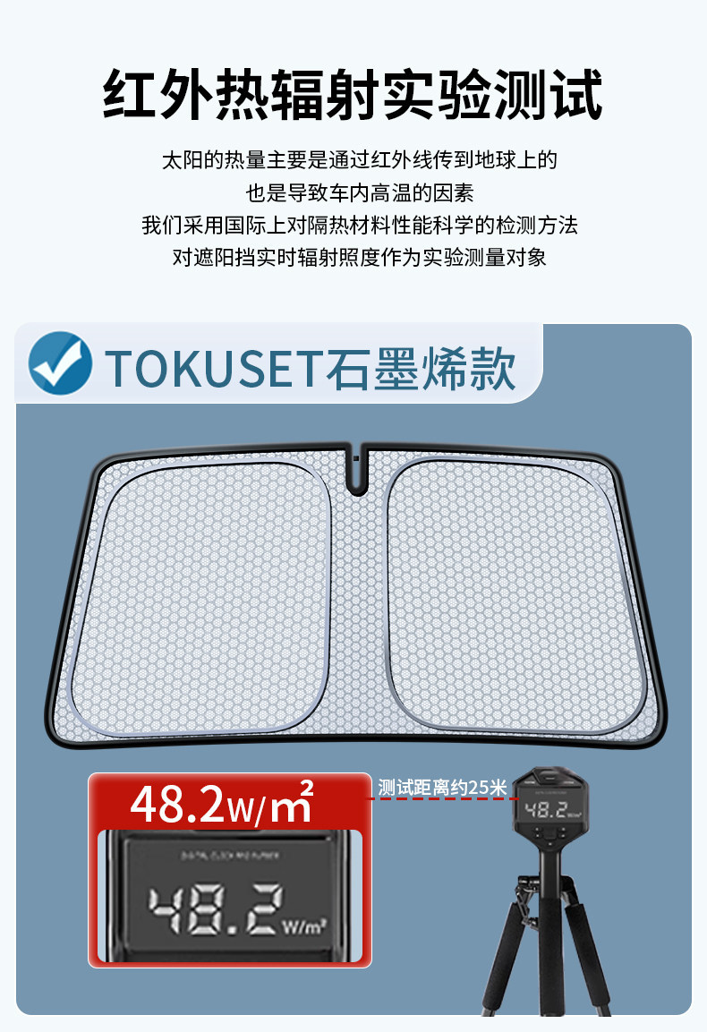 Car Sunshade and Heat Insulation Curtain for Front Windshield, 2025 New Model Umbrella-Style Shield for Front Windshield, Car Interior Protection