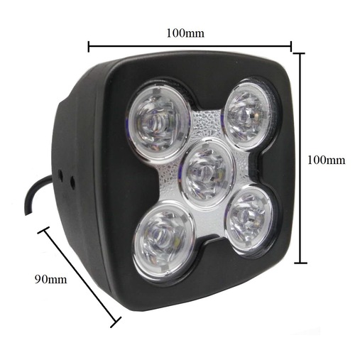 5-inch 50W car LED work light, truck modified spotlight, off-road vehicle roof light, engineering maintenance light, auxiliary light