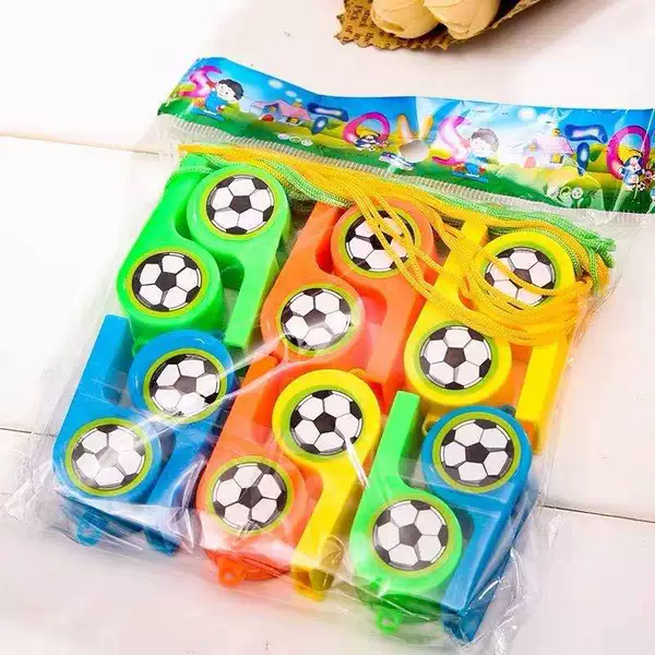 New plastic whistle come on whistle referee lanyard competition games stall hot sale survival Cartoon Night Market