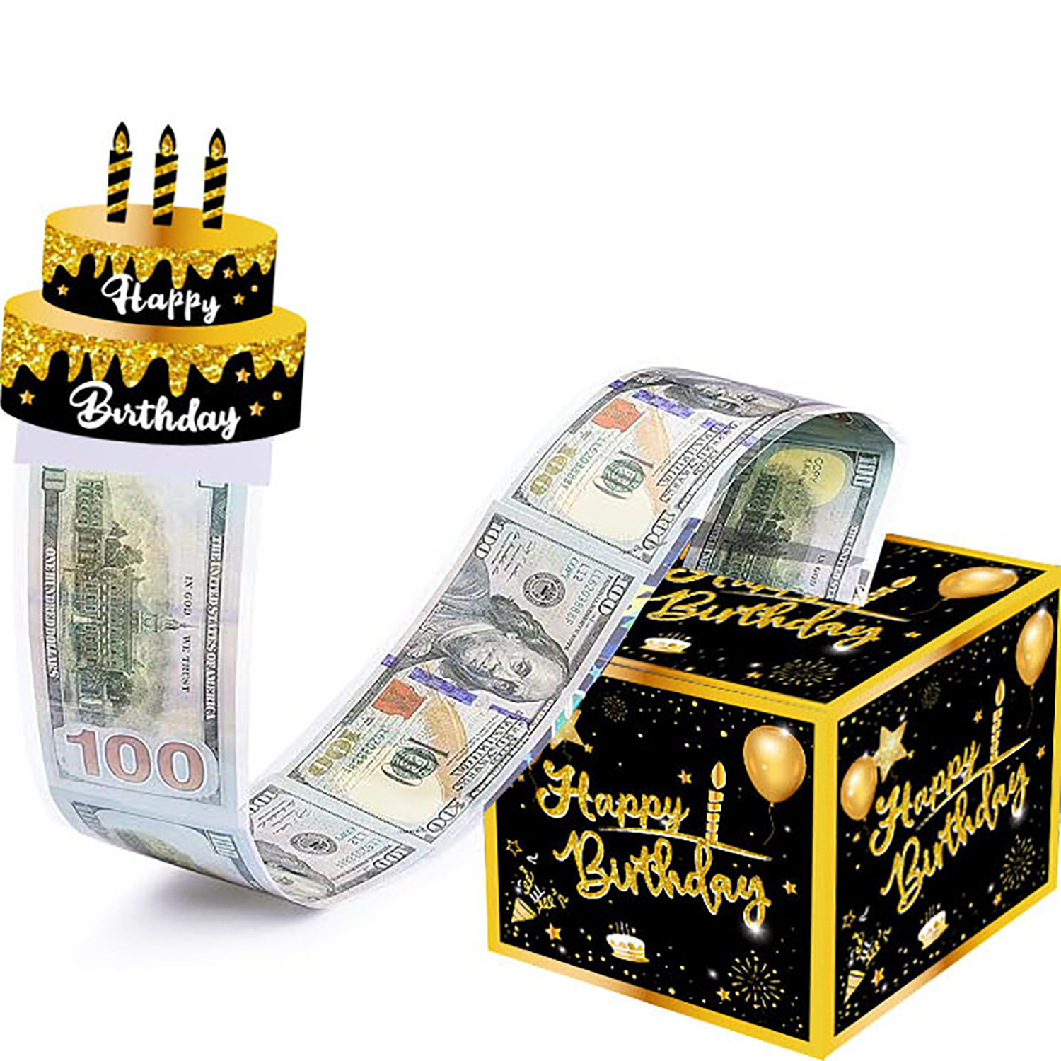 스팟 생일 돈 상자 100