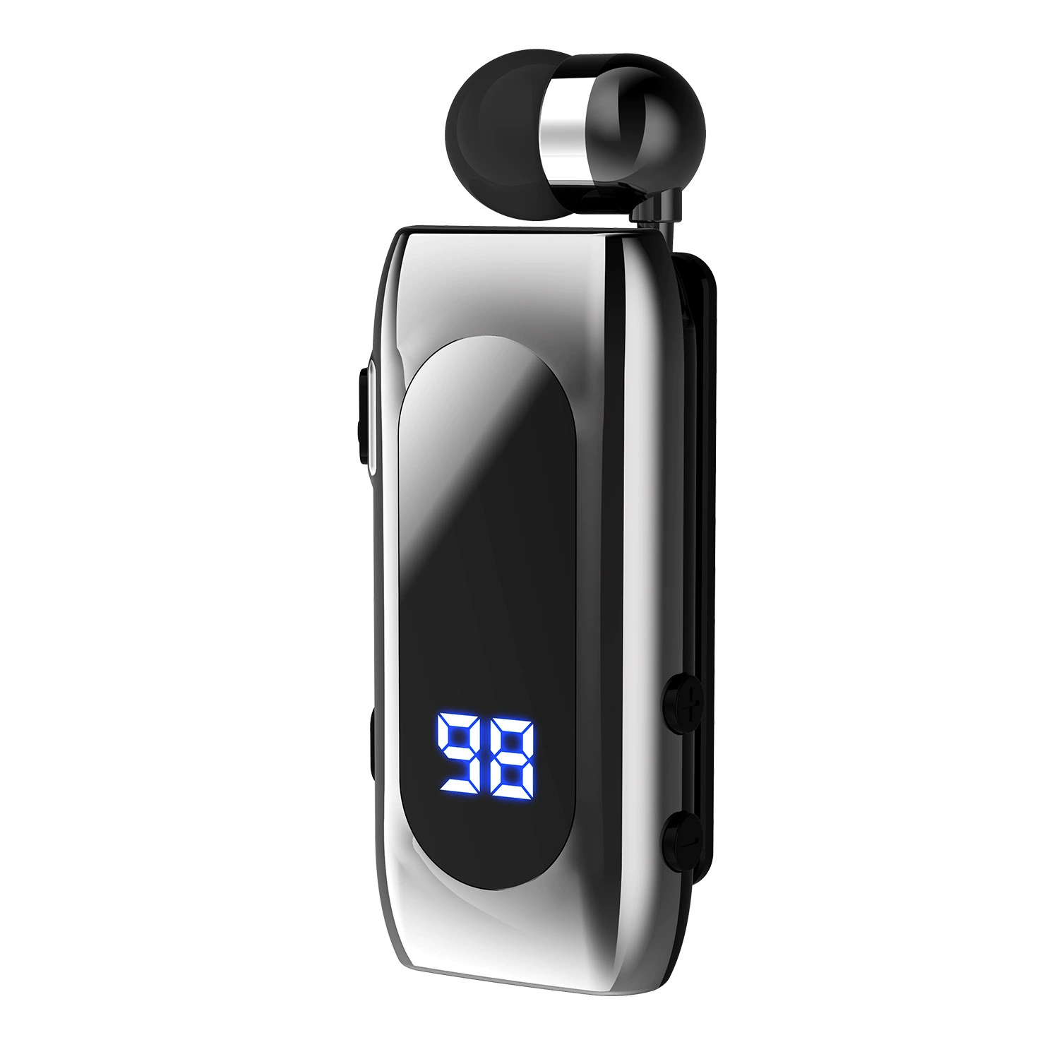 Кристо Bluetooth гарнитura с вибрацией звонка, клипса, выдвижной кабель, умная гарнитура Bluetooth, спортивная одноуховая внутриушная