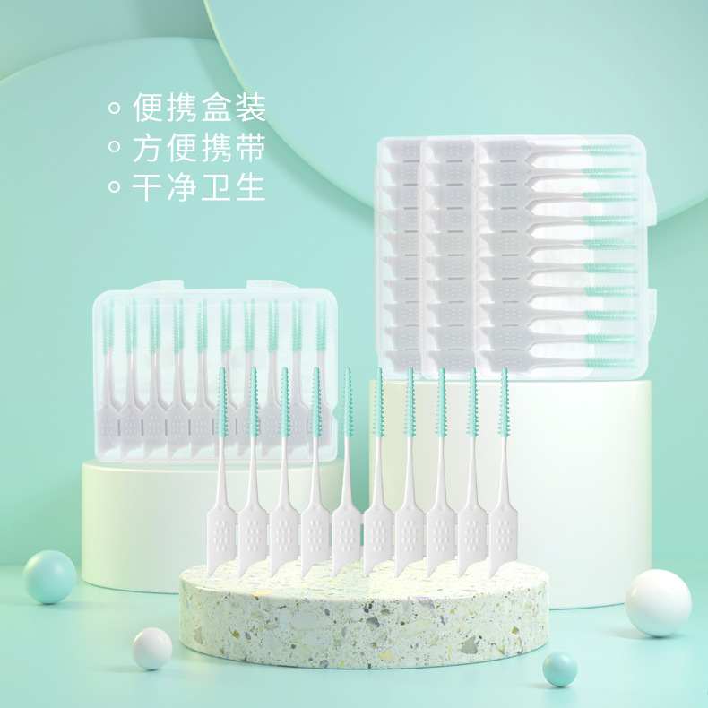 Disposable silicone tooth joint brush soft gel brush tooth brush box…