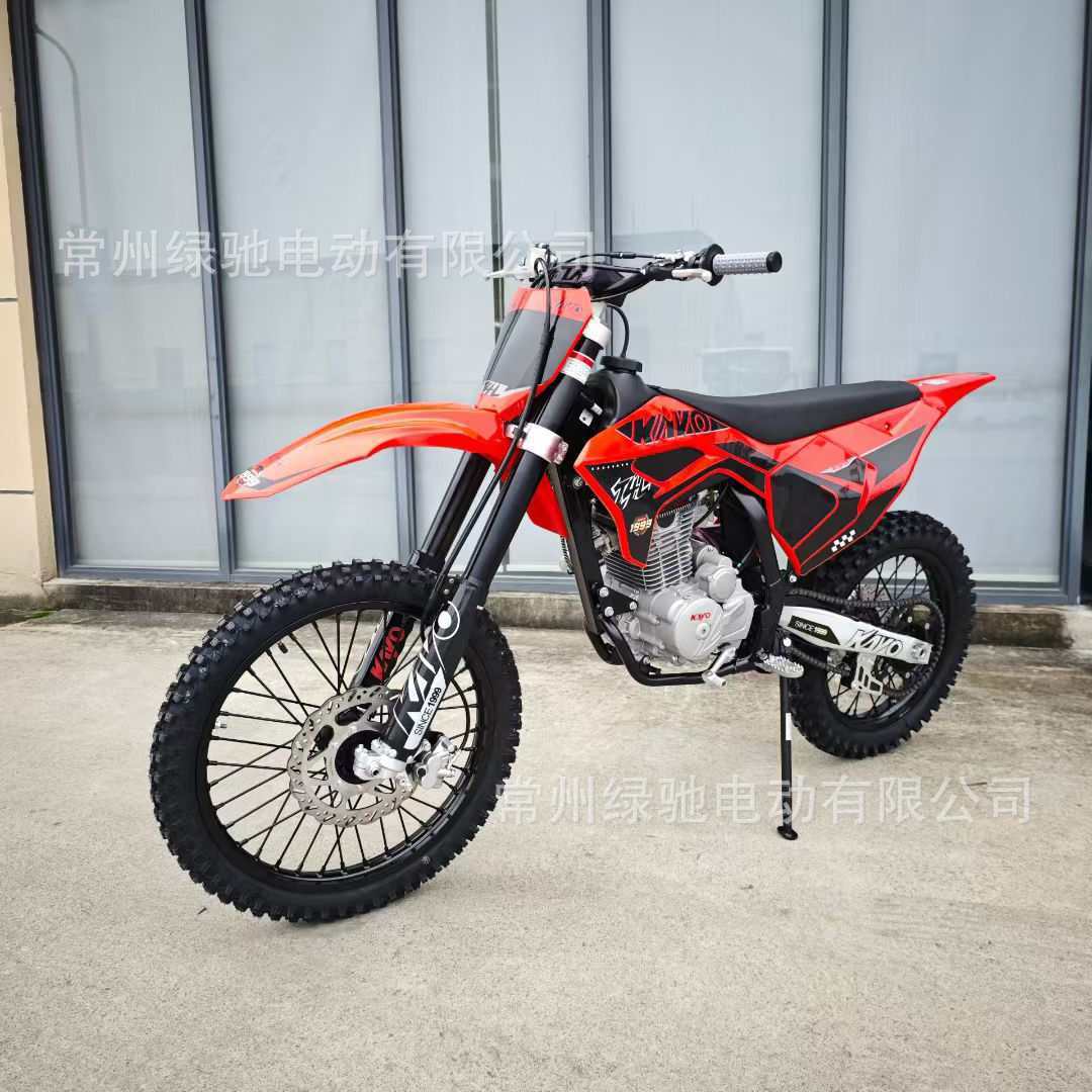 Huayang Kayot4L Four-Stroke Water-Cooled Single-Cylinder Motorcycle, High-Performance Off-Road Motorcycle, Fuel-Powered Motorcycle