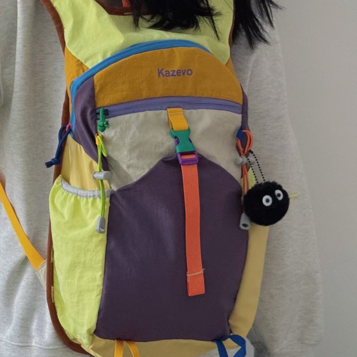 Designed Travel Bag Large Capacity Backpack for Men and Women Dopamine Outdoor Mountaineering Fitness Multi-Functional Cycling Backpack