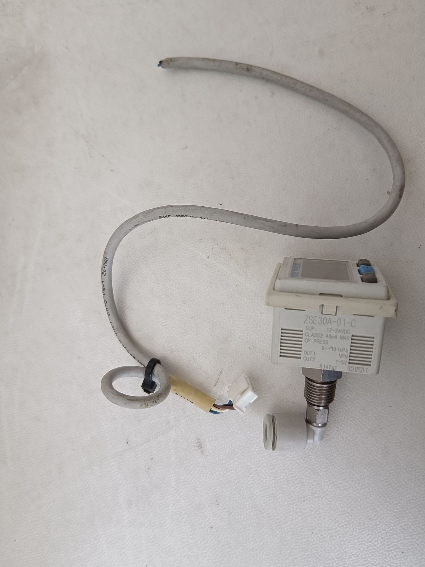 日本原装SMC压力开关,ZSE30A-01-C，二手现货