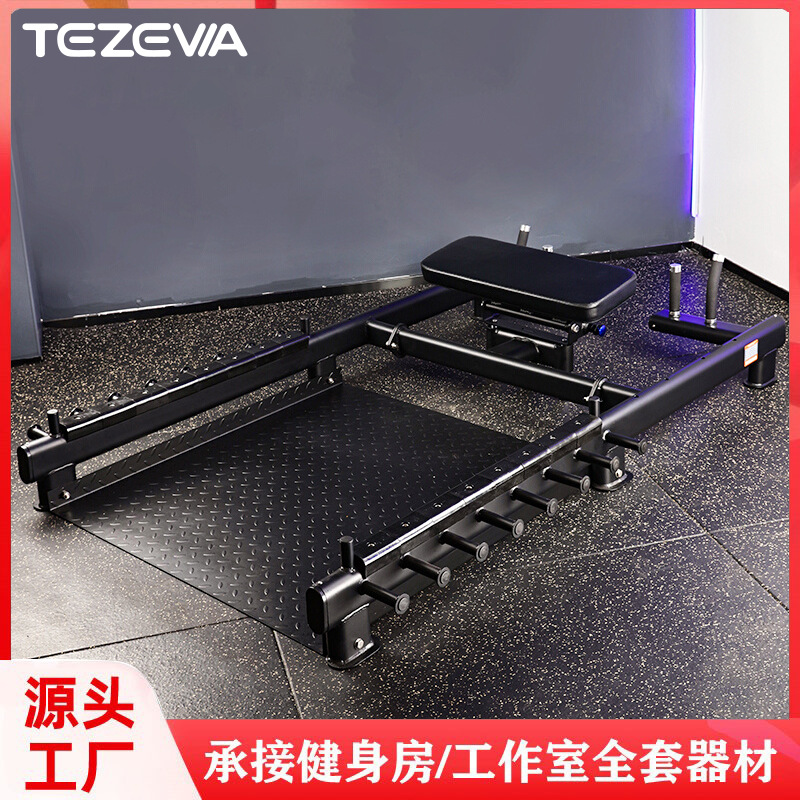 Gimnasio profesional de cadera máquina de puente de cadera entrenador de músculo de cadera entrenador de músculo de cadera de hierro enseñanza privada equipo completo de formación de mujeres