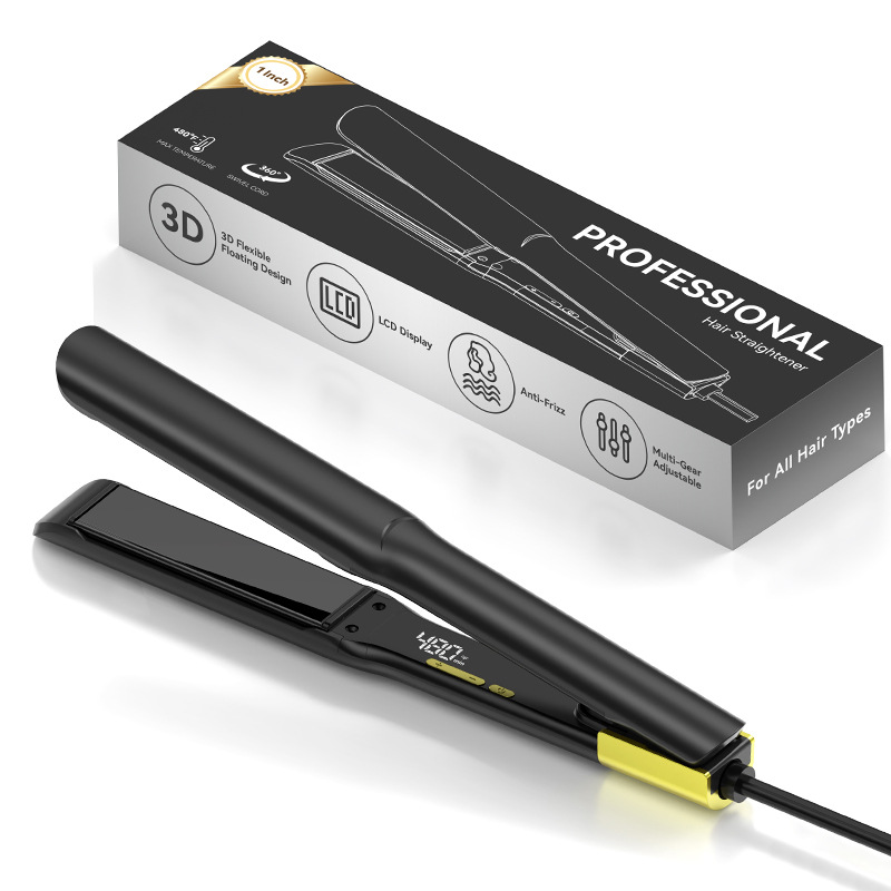 Comercio exterior alisador de cabello de alta temperatura abrazadera de cabello de fijación interna perma no daña abrazadera de cabello de doble propósito enderezador de abrazadera eléctrica al por mayor image 6