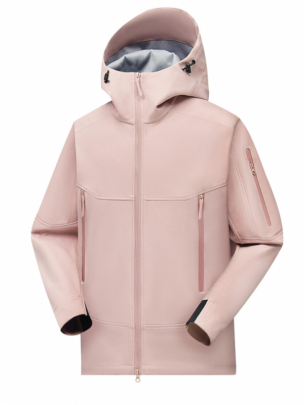 2025新款软壳冲锋衣男女情侣防风防水保暖登山服进藏连帽团购logo|undefined