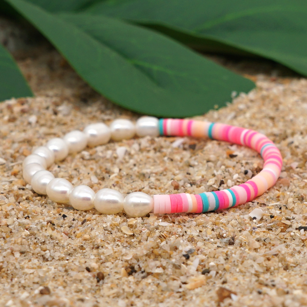 simple handmade beaded pearl bracelet wholesalepicture15