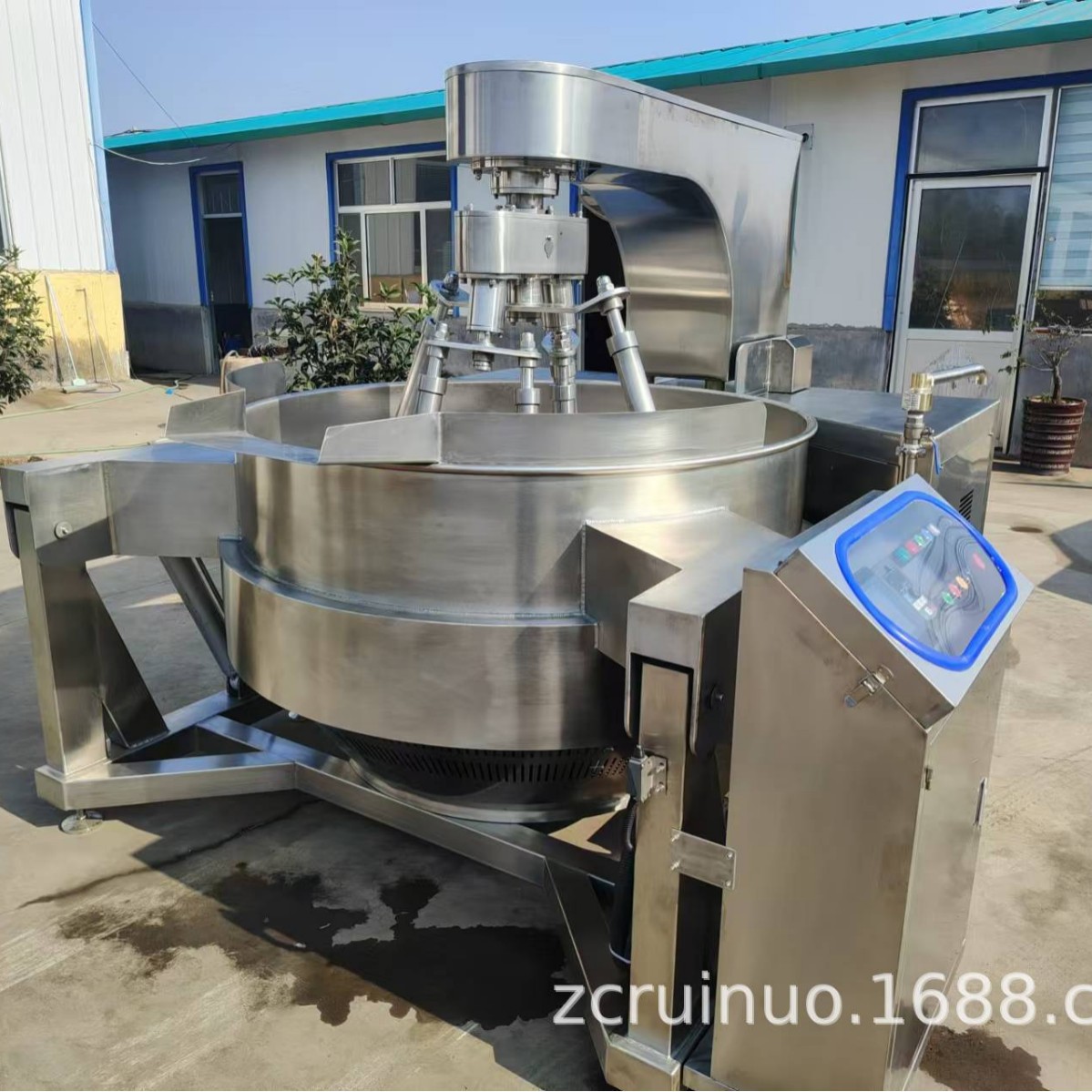 电磁多爪搅拌炒锅 辣椒牛肉香菇酱蒜蓉酱行星炒锅 火锅底料炒料机