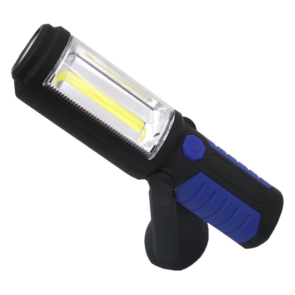 Nueva luz de trabajo COB multifuncional transfronteriza batería incorporada linterna recargable USB Luz de inspección con luz de reparación de máquina magnética