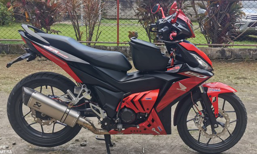 51mm motorcycle modified Scorpio exhaust pipe with muffler imitation carbon fiber oblique triangle CB500X Kaiyue 321