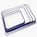 托盘长方形搪瓷白鹅加厚搪瓷盘搪瓷托盘搪瓷方盘 实验室用盘化工