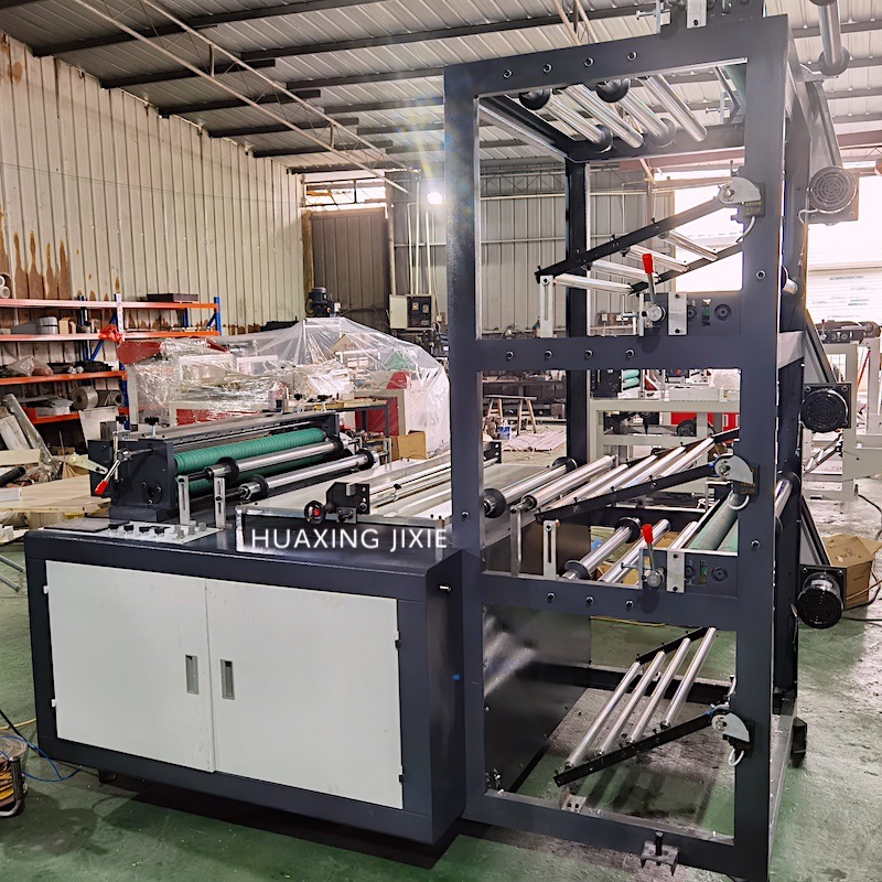 无纺布横切设备 卷筒材料裁切机 PVC膜三层横切机器