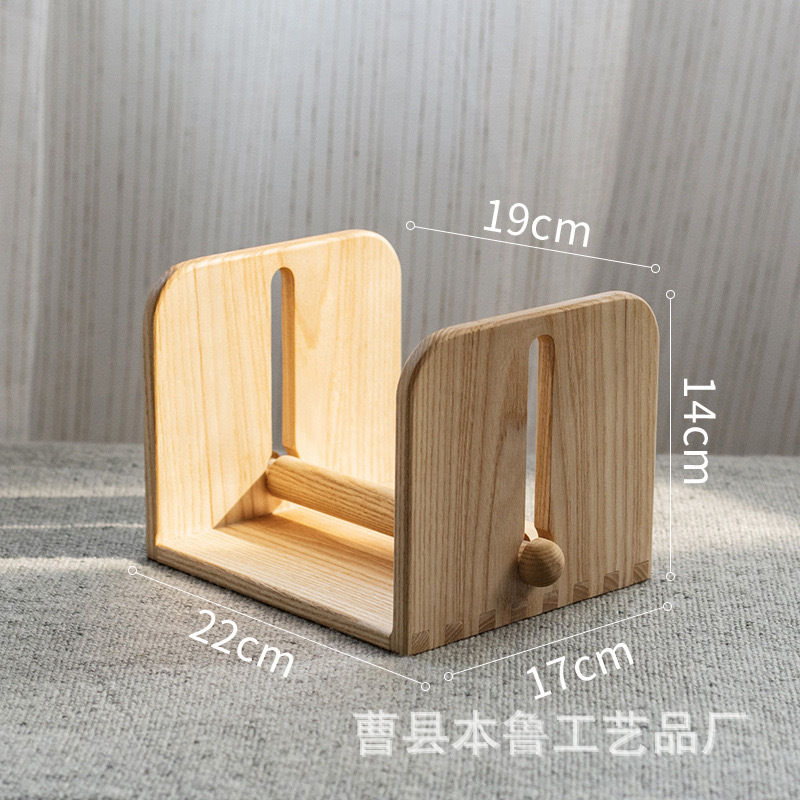 Sala de estar, casa de familia, hotel, restaurante, caja de dibujo, soporte para toallas de papel elevador de madera maciza, soporte para servilletas de estilo nórdico, soporte para papel