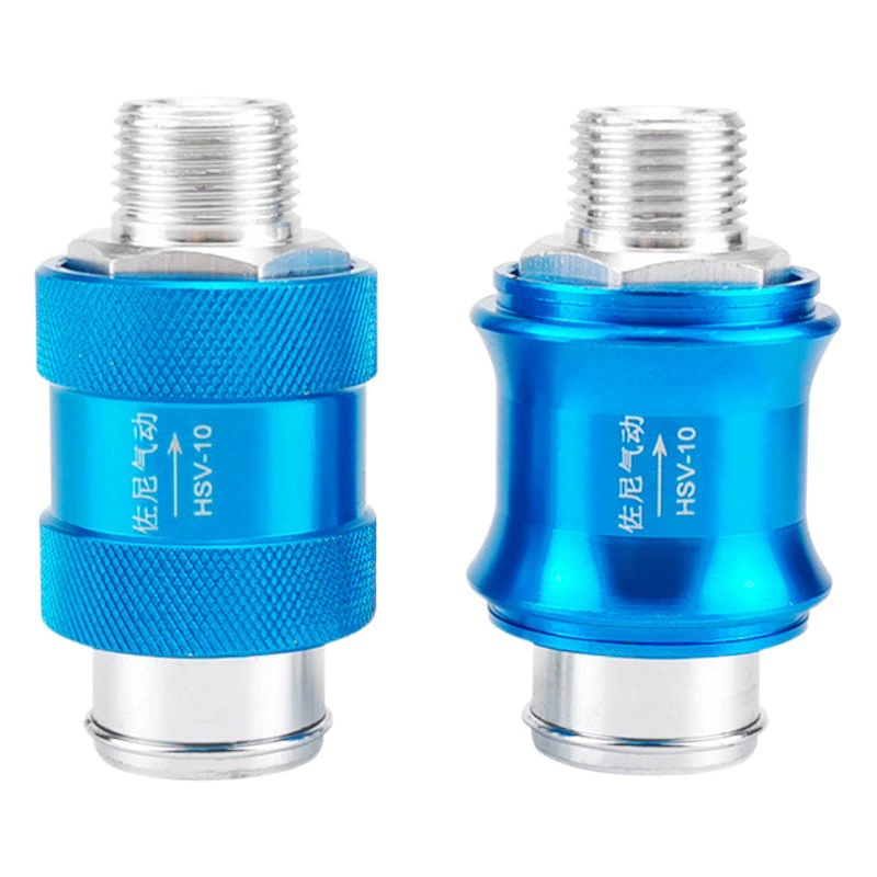 Ручной ползунковый клапан HSV-06/08/10/15 ползунковый Переключатель ручной нажимной клапан подачи воздуха выпускной клапан 2 клапана ручного управления