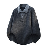 2026秋季新款青少年运动风腈纶针织衫宽松圆领长袖透气毛衣，男装针织衫/毛衣，星座614