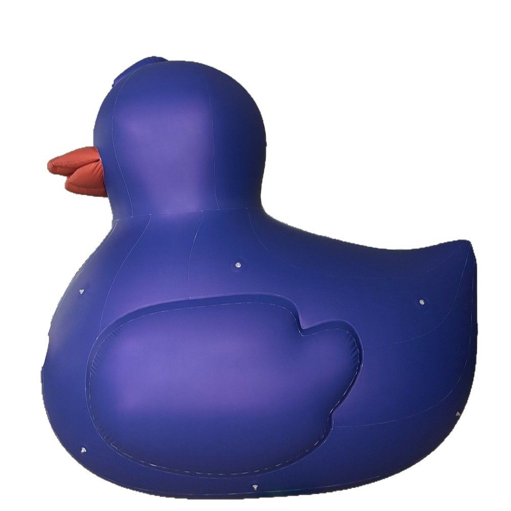 Centro comercial personalizado Meichen decoración de dibujos animados inflable de pato inflable gran pvc aire cerrado dibujos animados inflable animal