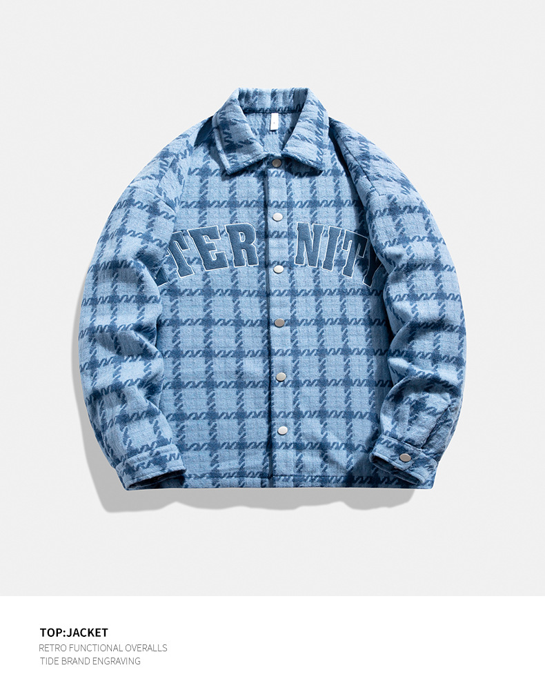 Férfi ruházat, minden passzol őszi ruhákhoz, divatos márka, laza kabát_voghion.com