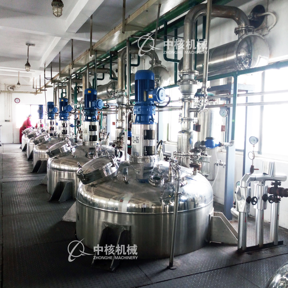 中核机械 不锈钢动态多功能提取罐 TQ6000 植物提取设备镜面抛光