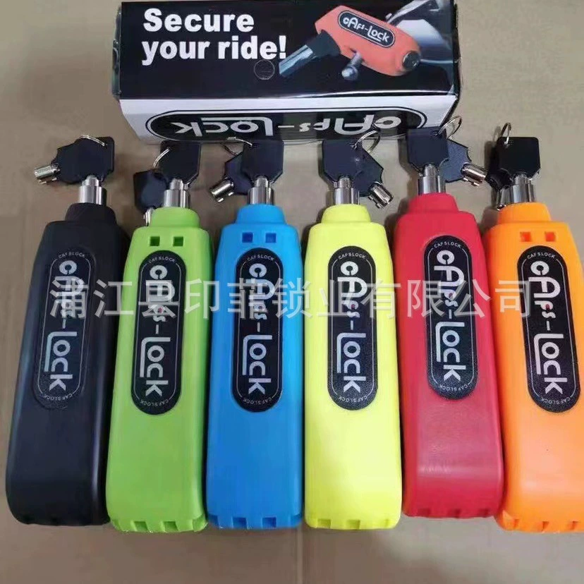 Ручка электромобиля Противоугонный замок мотоцикл замок руля Рог замок руля Замок